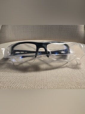 Classic Black Rectangular Men’s Glasses Frame